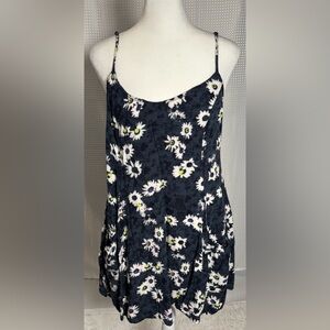 American Eagle S Sleeveless Daisy Floral Dress